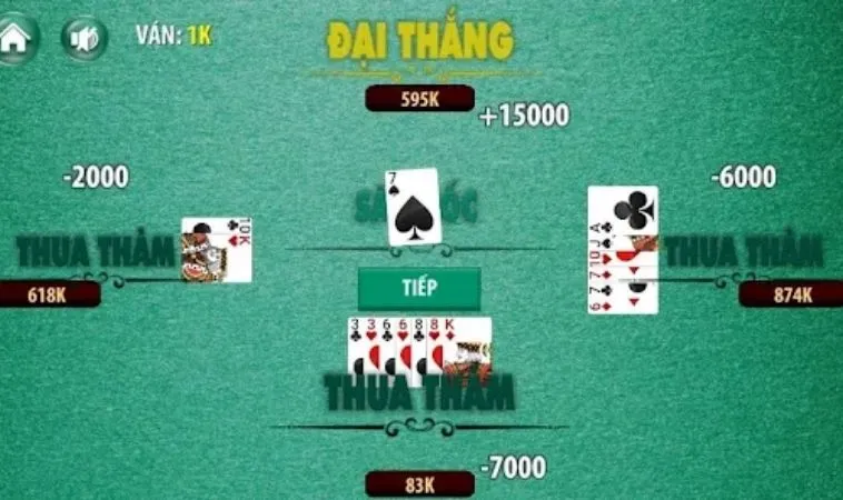 Bí Quyết Chinh Phục Sâm Lốc VF555: Kinh Nghiệm Từ Cao Thủ 2 Giao diện chơi Sâm Lốc VF555